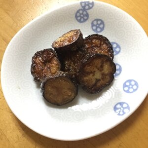 簡単居酒屋メニュー！なすの山椒粉焼き